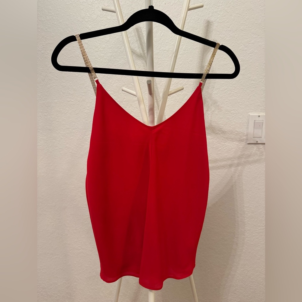 Express Red Blouse